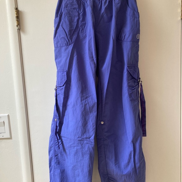 Zumba Fitness Purple Cargo Pants - Picture 1 of 10